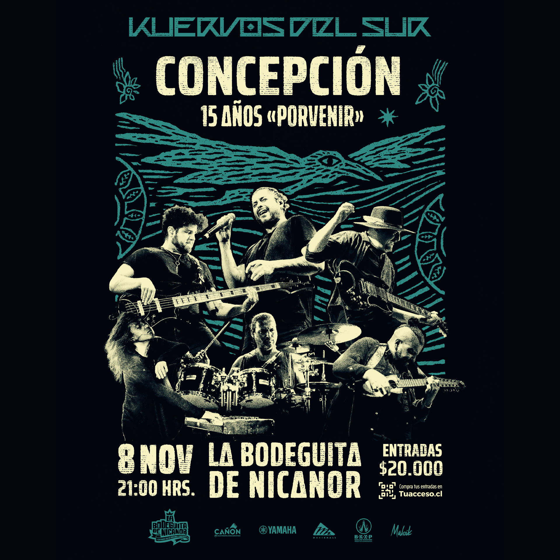 Kuervos del Sur continúa con la celebración de ''Porvenir'' en Concepción